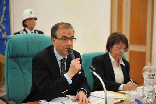 Il Sindaco Dott. Sandro Salvi (foto f.b.)